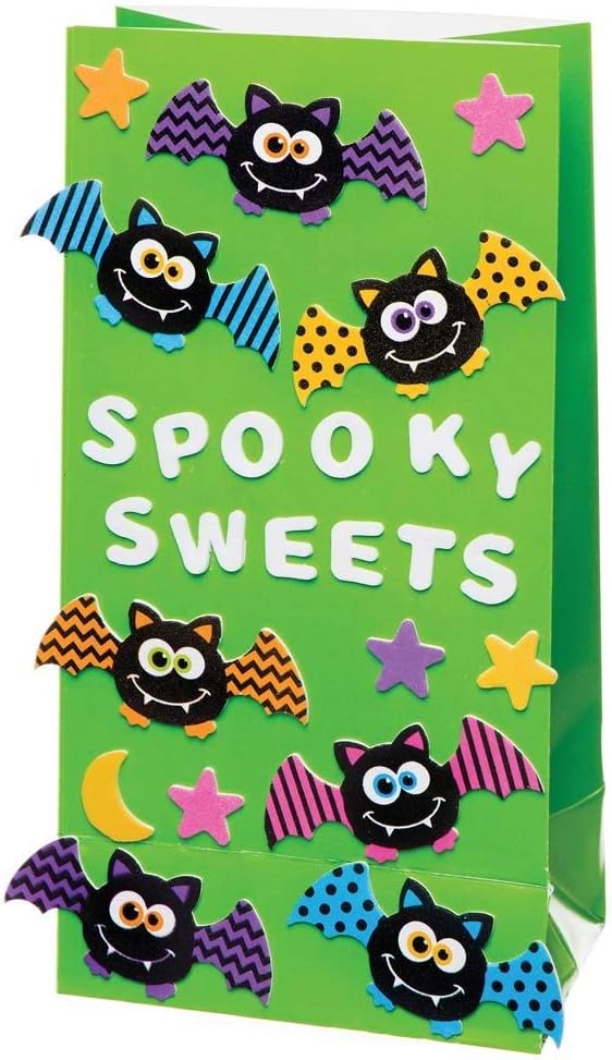 Bat Foam Stickers (Pack of 120)