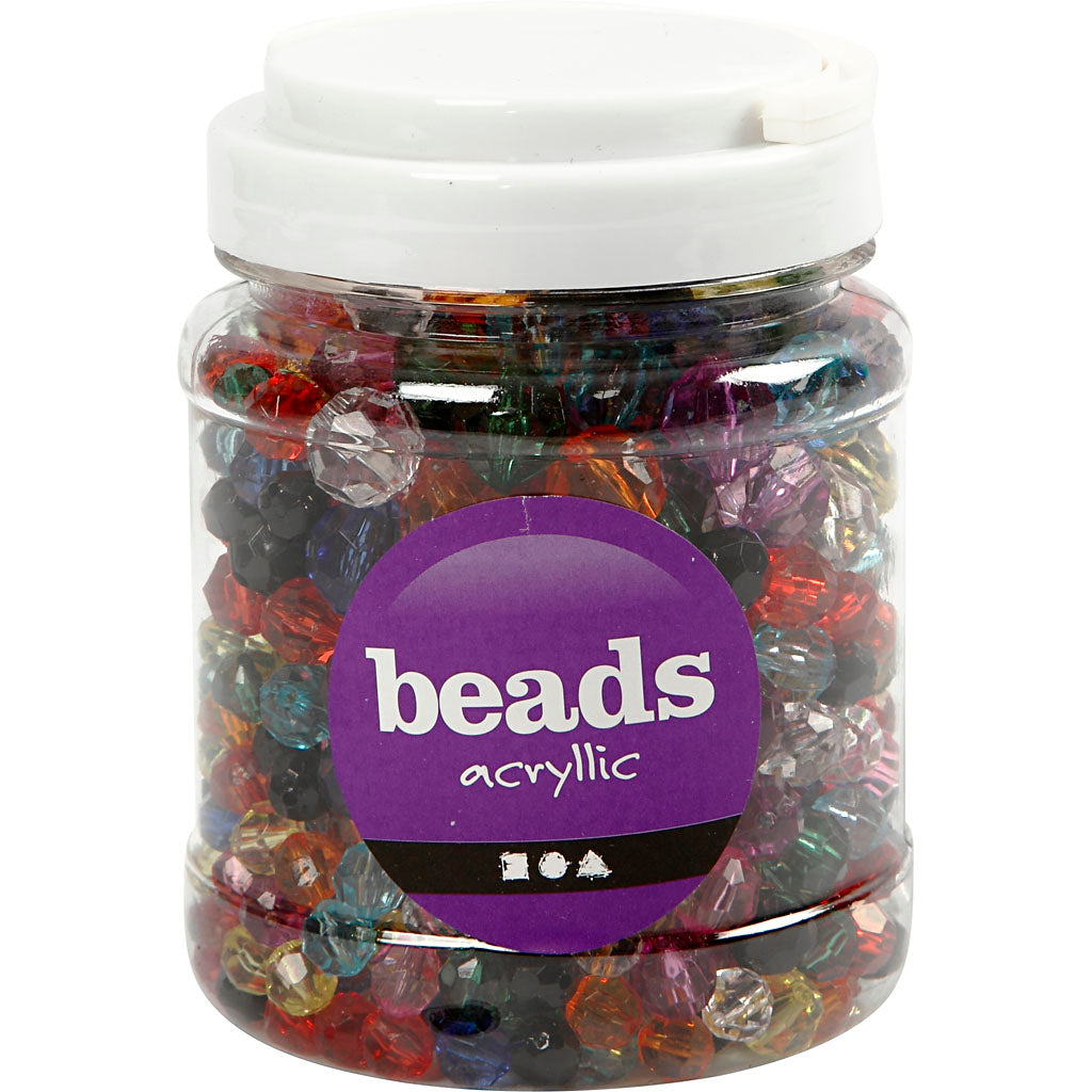 Faceted Bead Mix