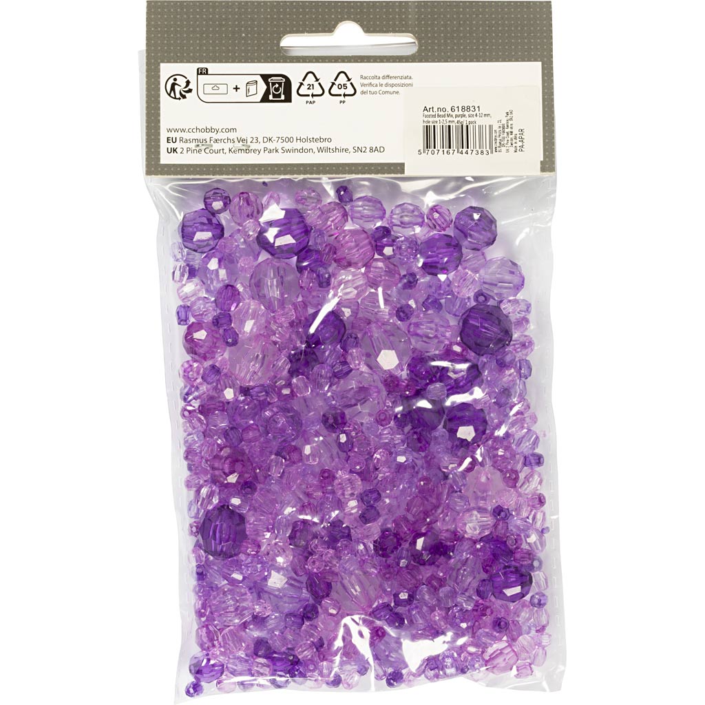 Faceted Bead Mix