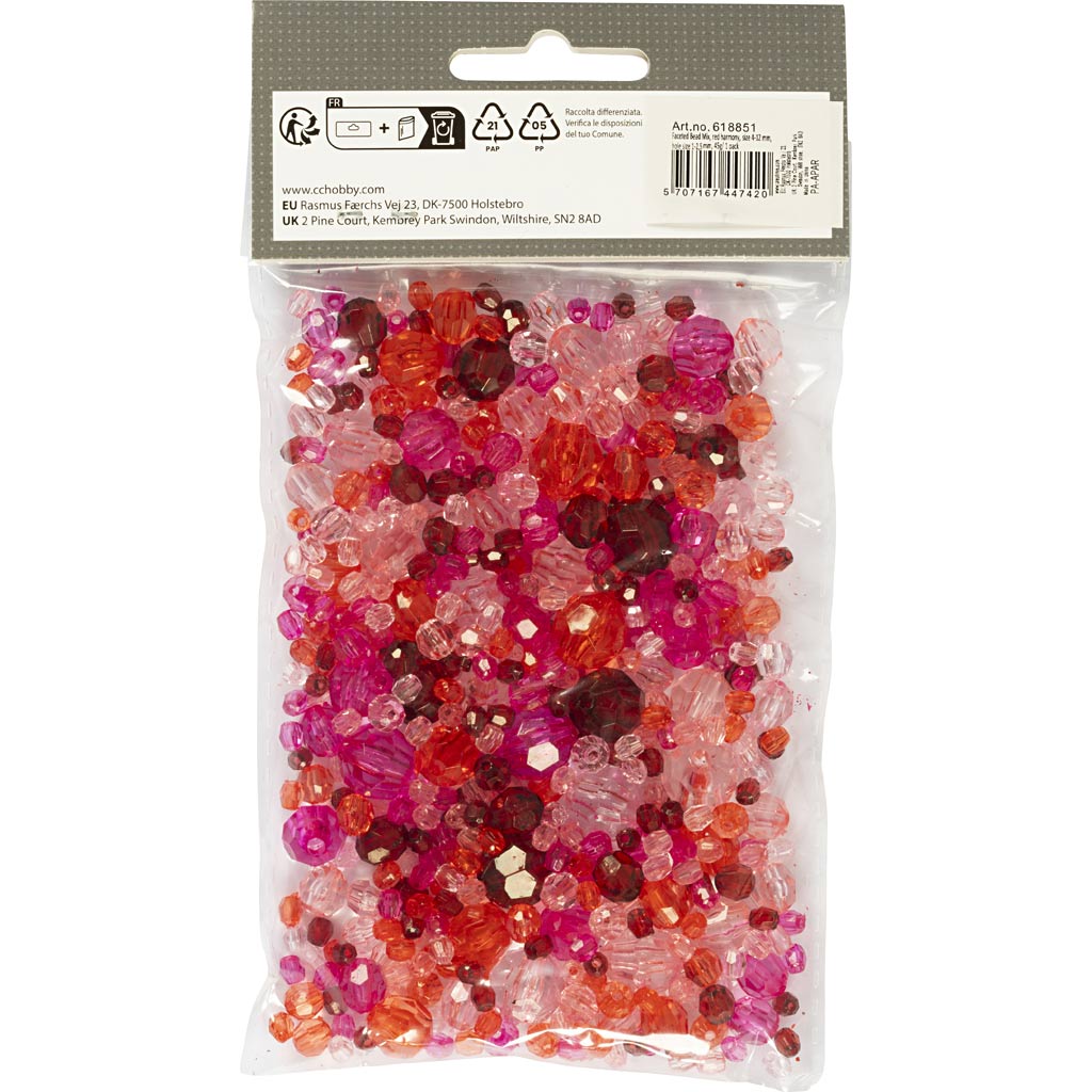 Faceted Bead Mix