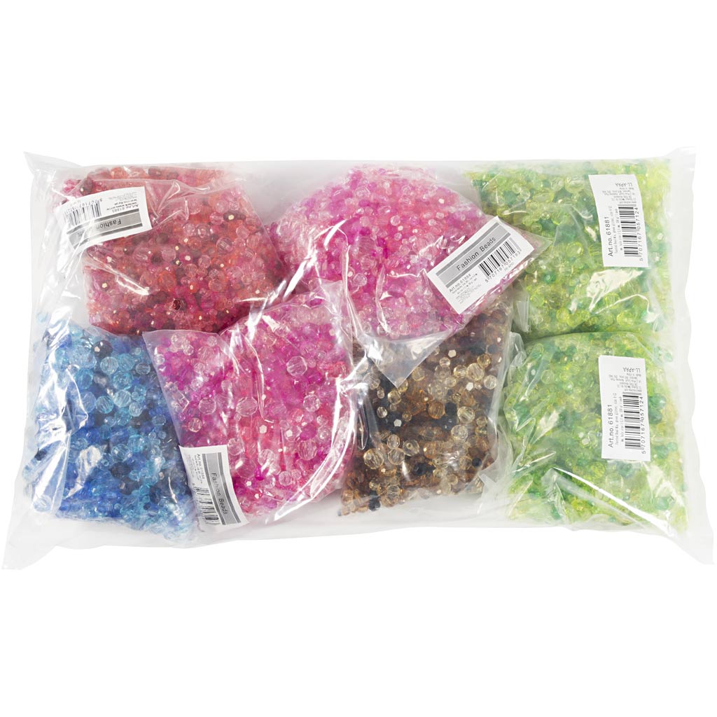 Faceted Bead Mix