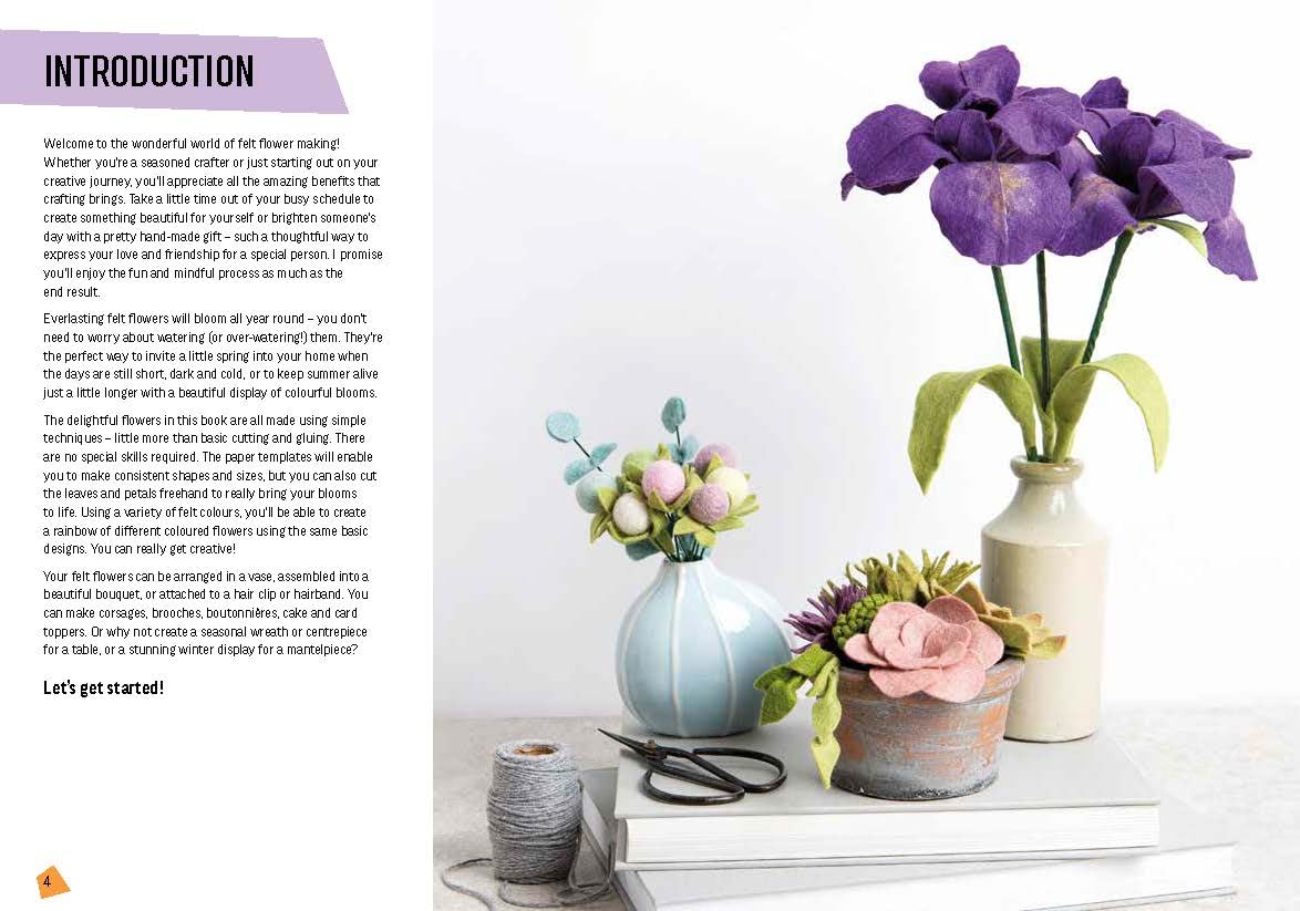 All-New 20 to Make: Felt Flowers Book