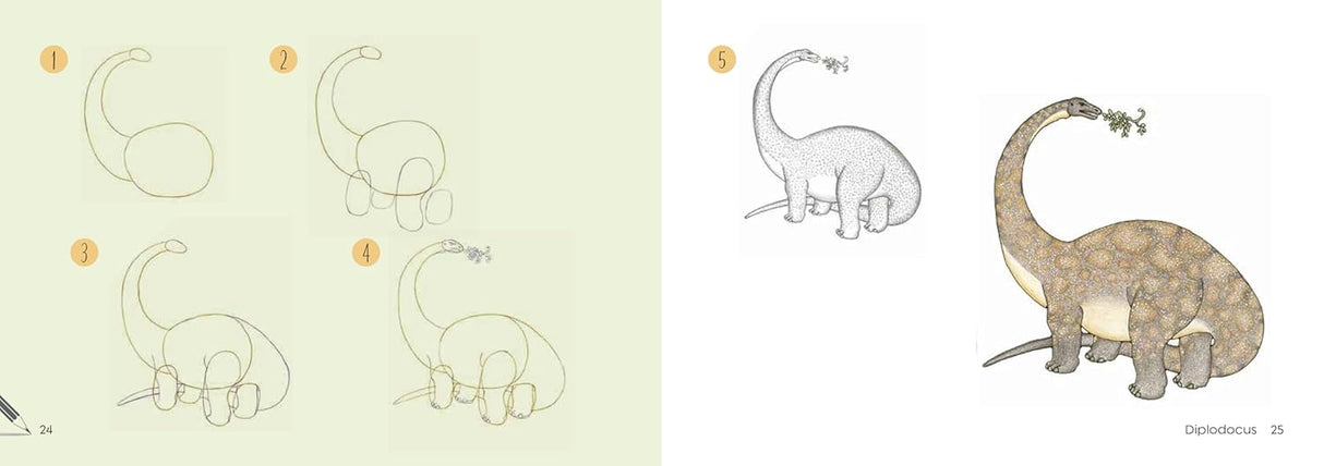 Draw 30: Dinosaurs Book