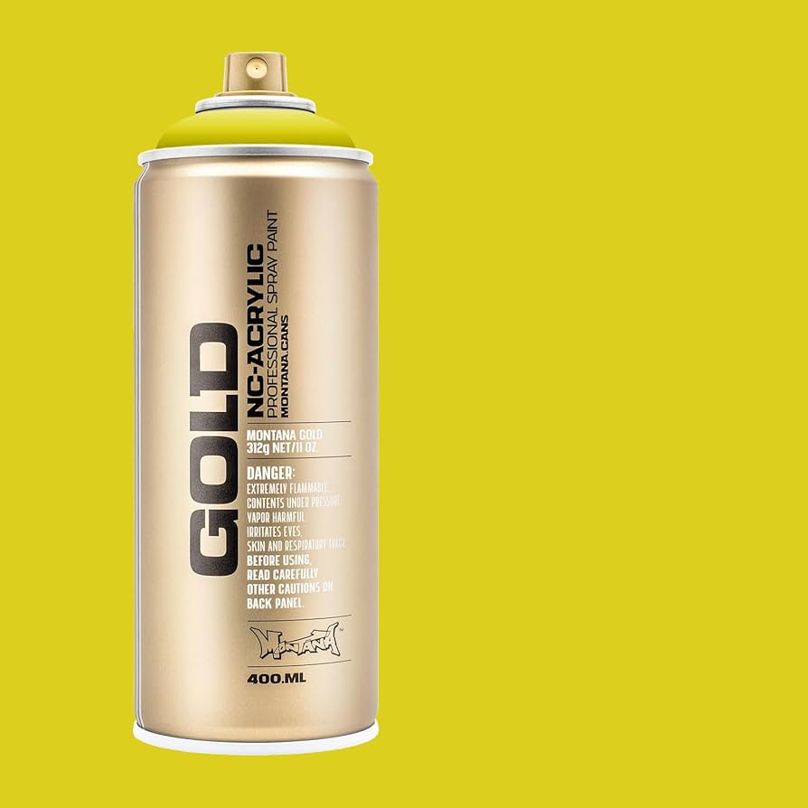 Montana GOLD Spray Paint 400ml - Banana Joe (G1120)