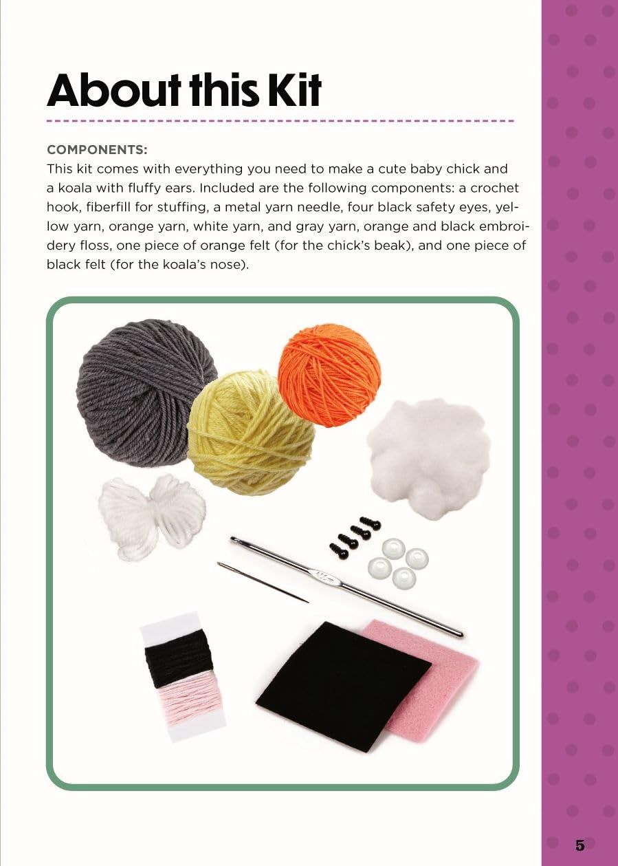 Creature Crochet Kit & Book