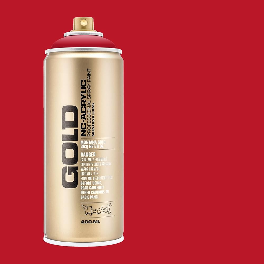 Montana GOLD Spray Paint 400ml - Ketchup (G3040)