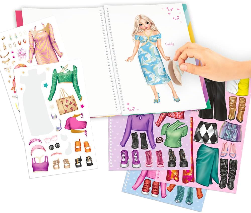 TOP Model Dress Me Up Big Cut Out