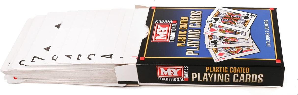 Deck of Playing Cards Plastic Coated