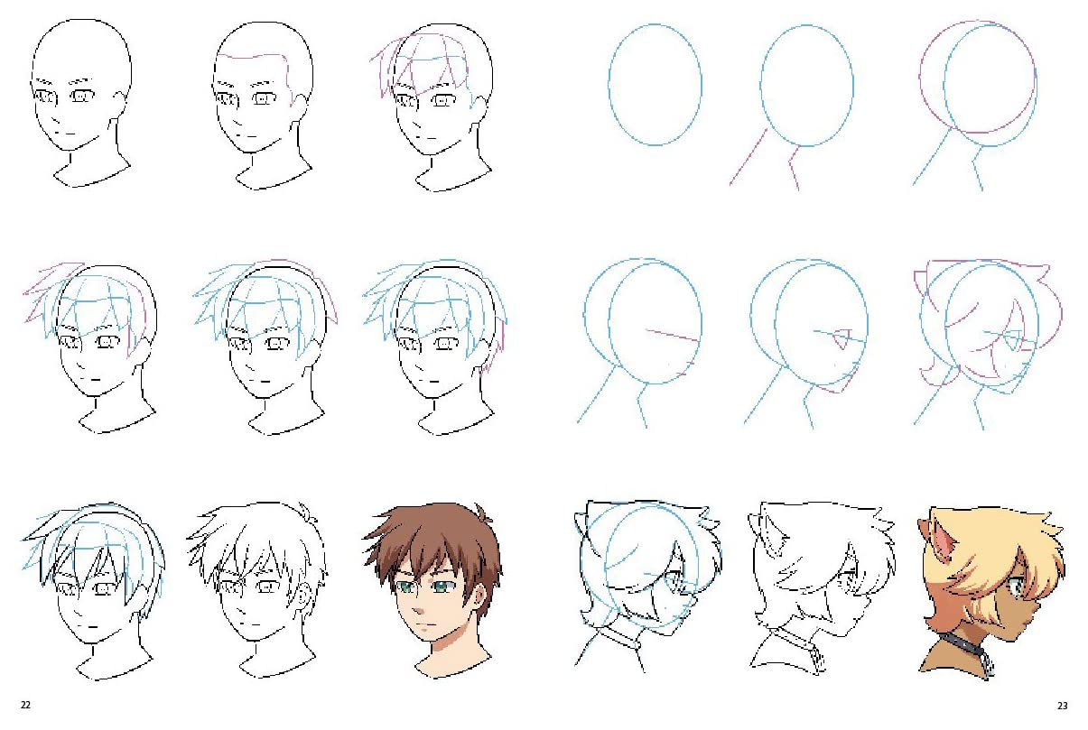 How to Draw: Manga Faces Book