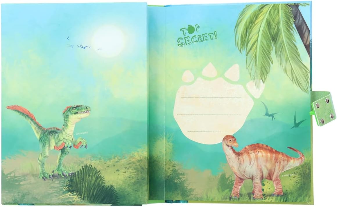 Dino World Diary With Code And Sound
