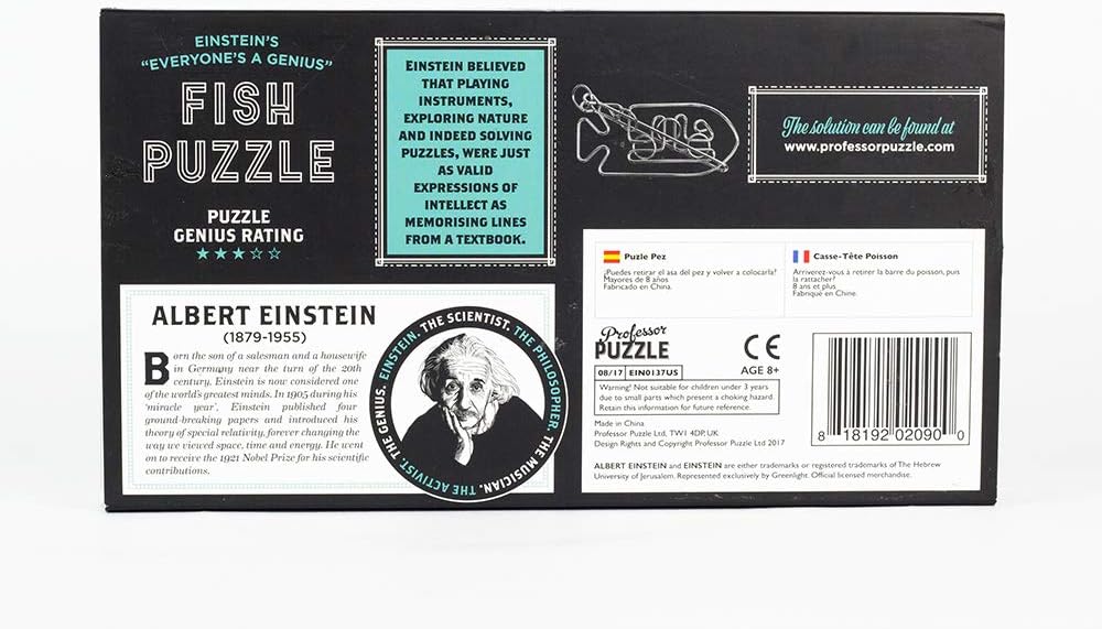 Professor Puzzle Fish Puzzle
