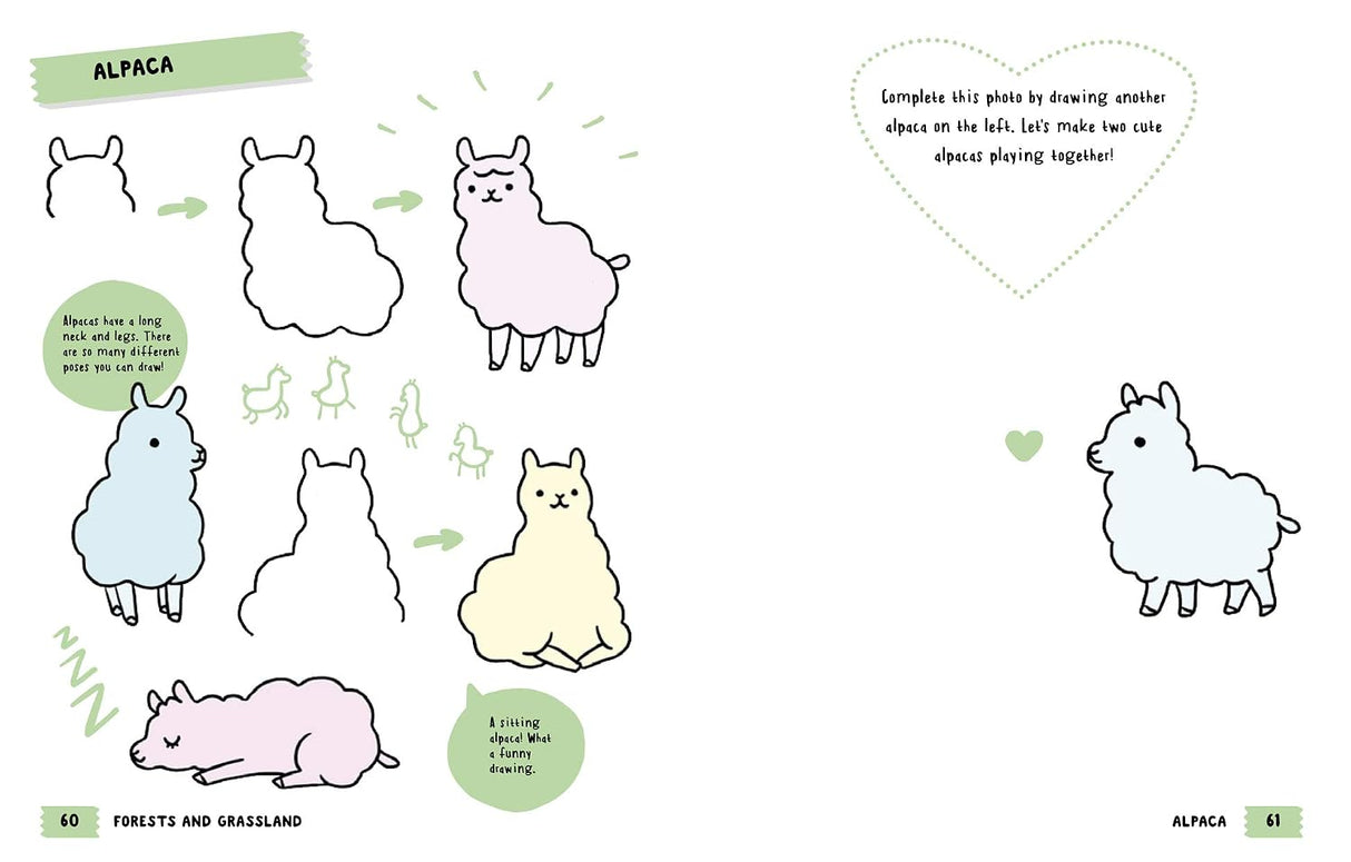 Kawaii: How to Draw Really Cute Animals Book