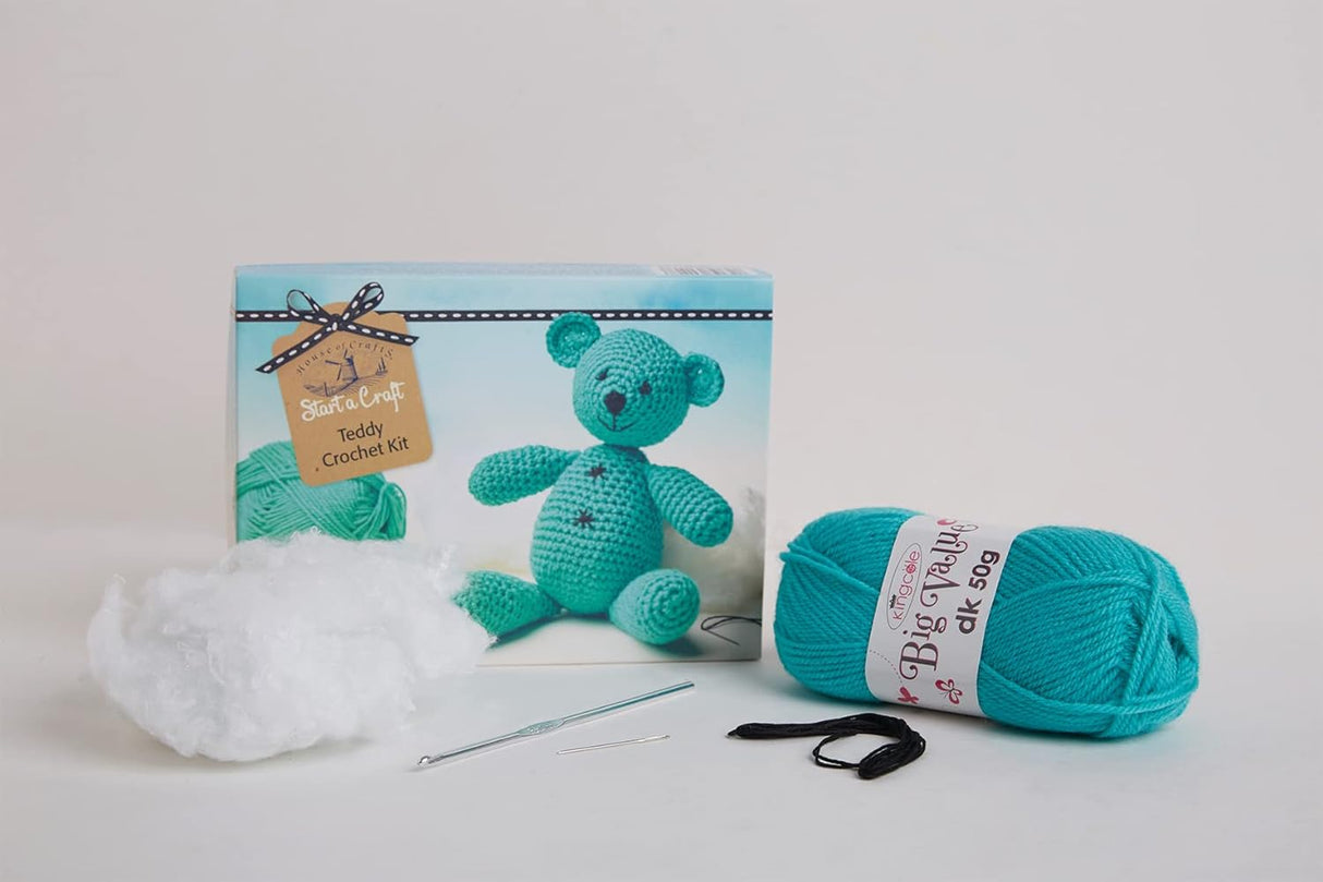 House Of Crafts Teddy Crochet Kit