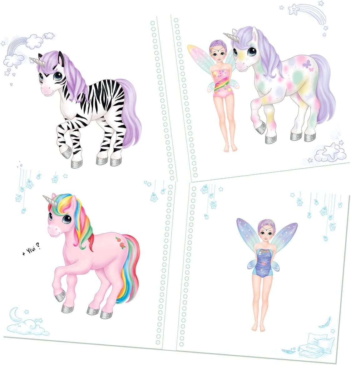 Ylvi Dress Me Up Sticker Book