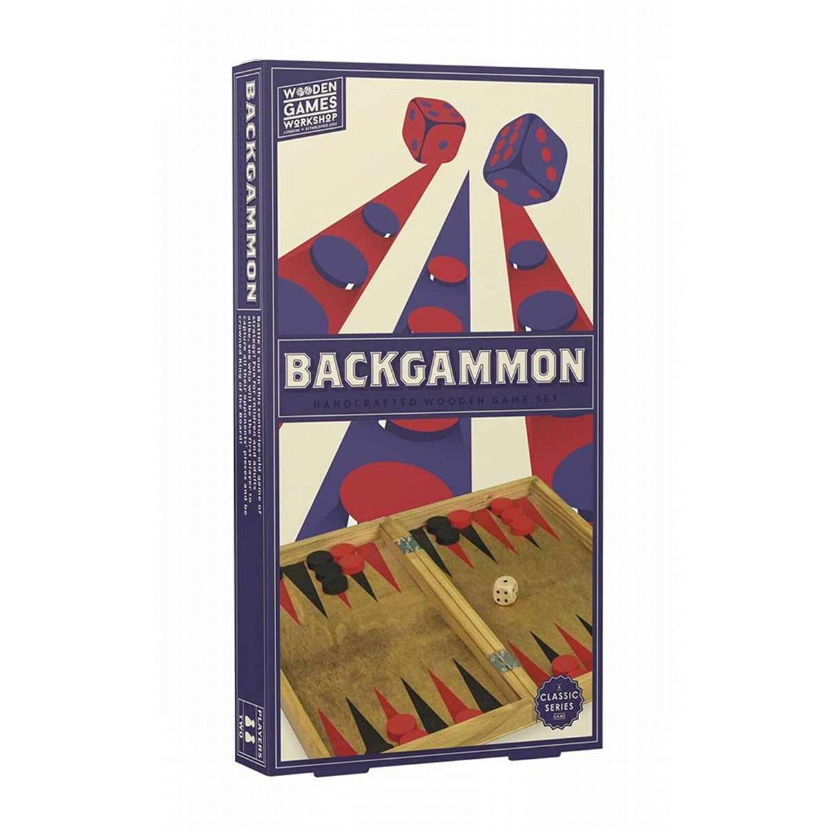 Wooden Games-Backgammon