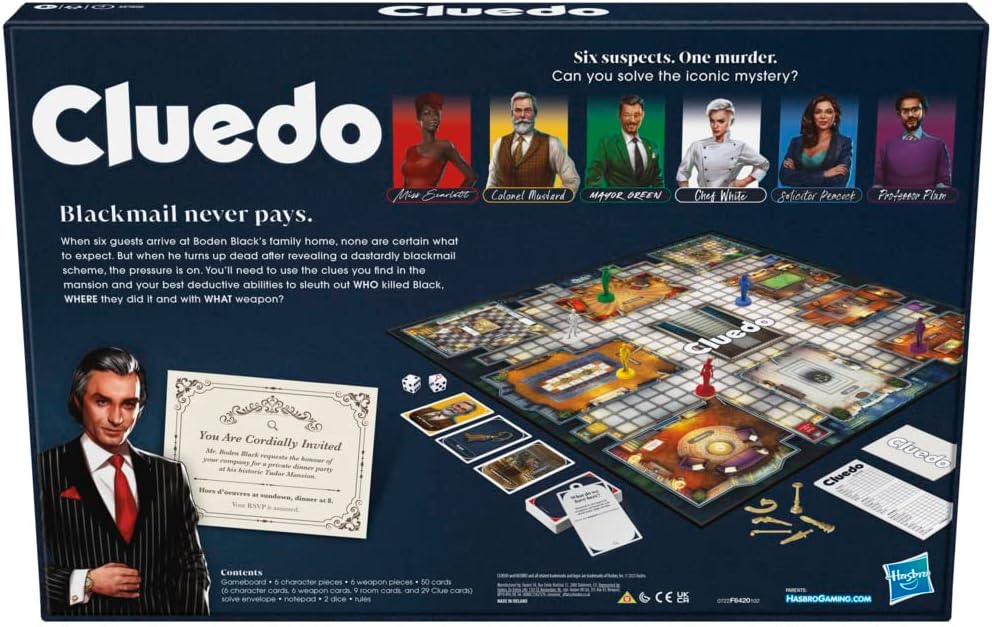 Clue Cluedo Classic Game