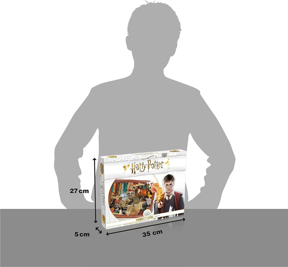 Harry Potter Puzzle 1000pc Hogwarts