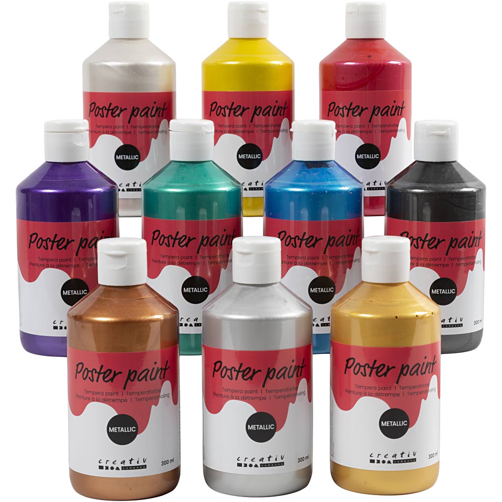 Poster paint Metallic