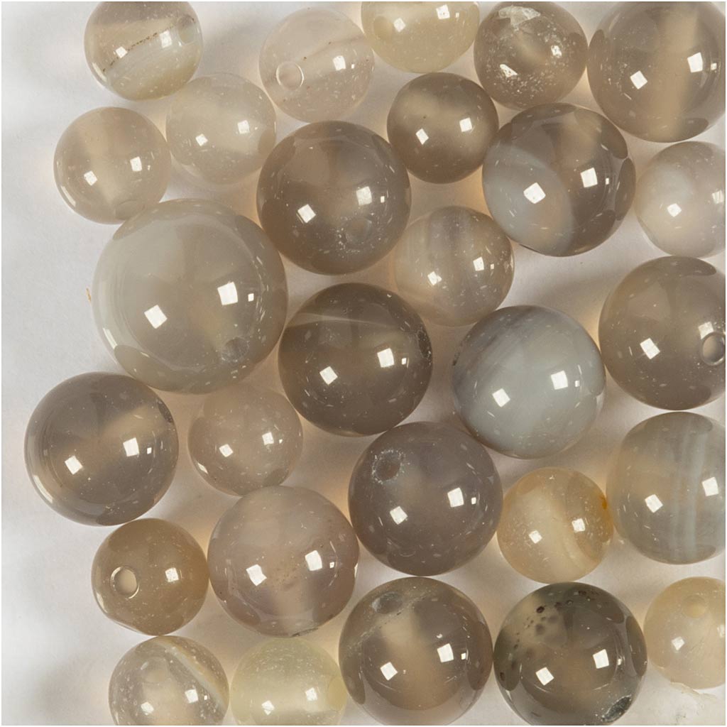 Agate stone beads