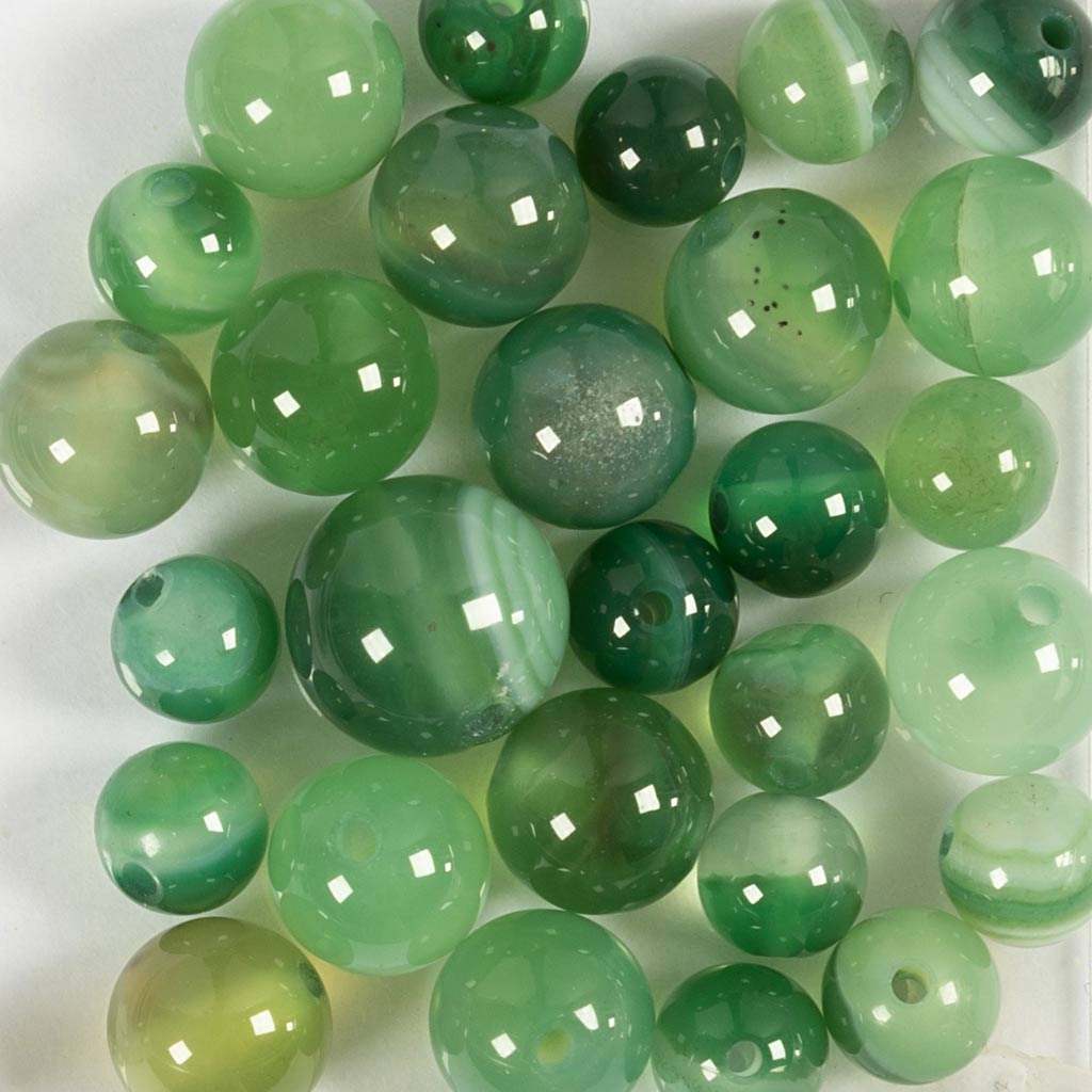 Agate stone beads