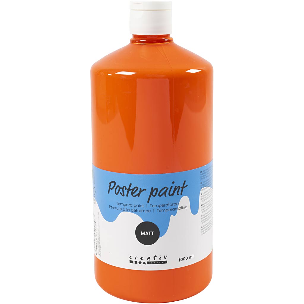 Poster paint Matte
