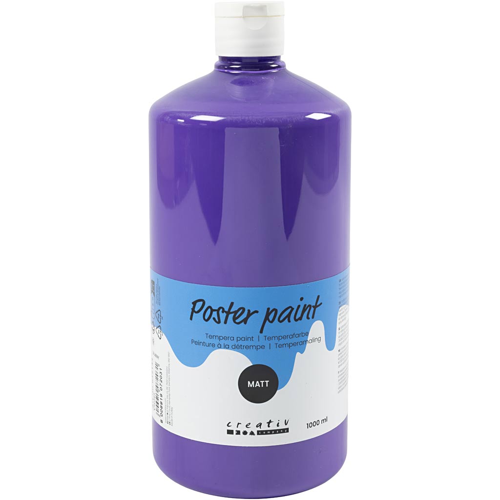 Poster paint Matte