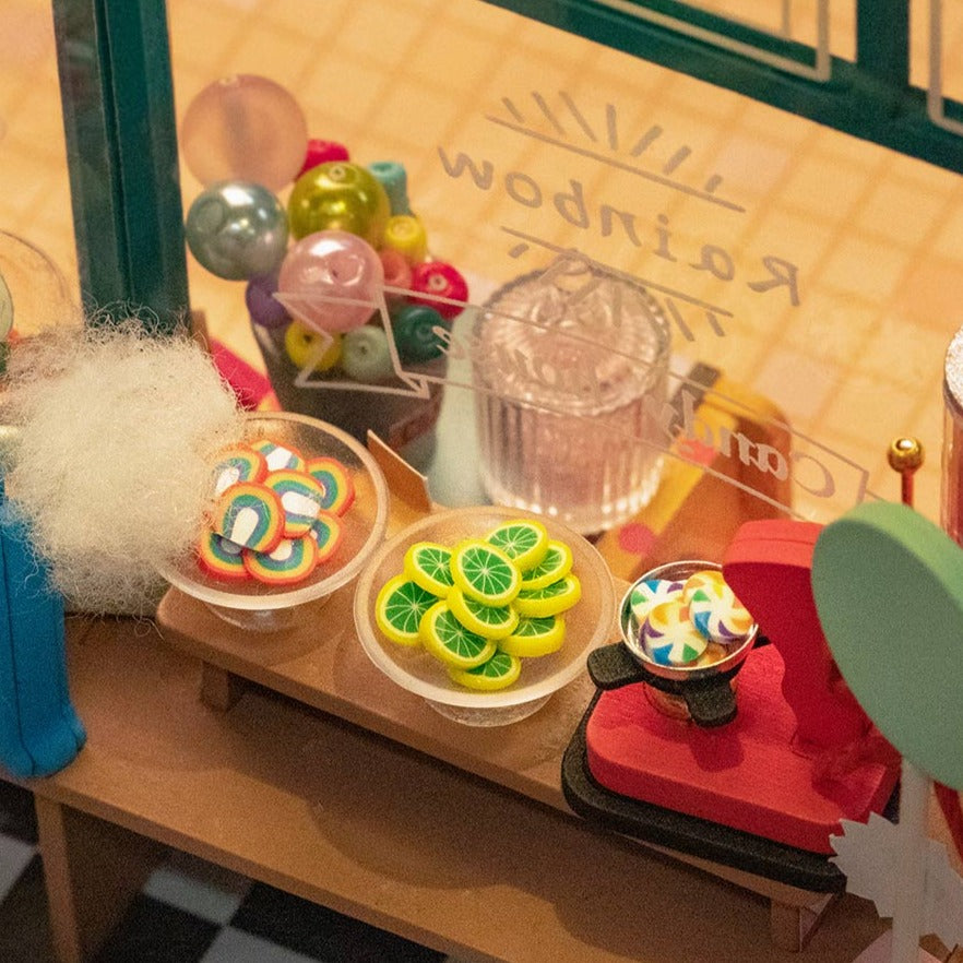 Rainbow Candy House Model Kit