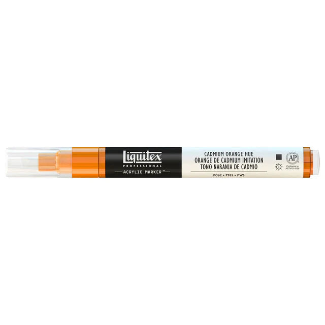 Liquitex Acrylic Marker 2mm - Cadmium Orange Hue