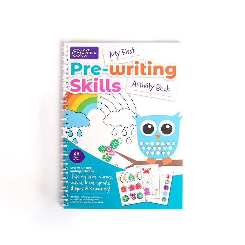 Pre-Writing Handwriting & Alphabet Practice Book: Ages 2-5
