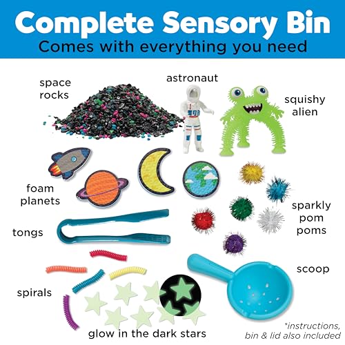 Sensory Bin - Outer Space