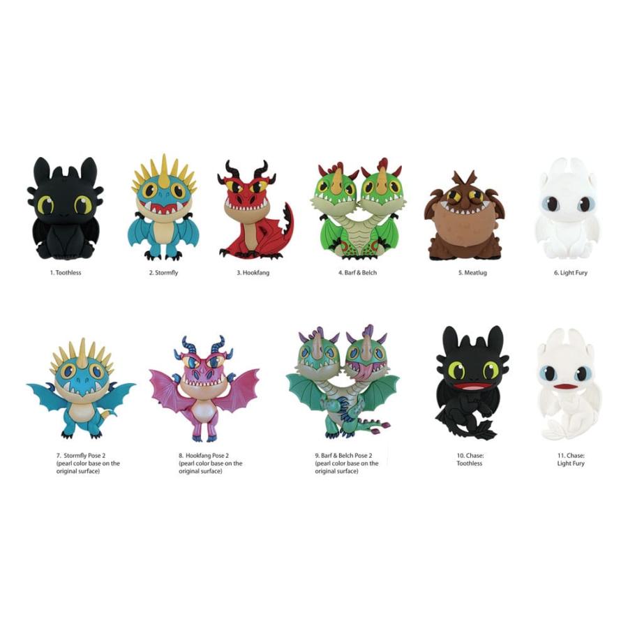 How to Train Your Dragon Bag Clips Blind Bags