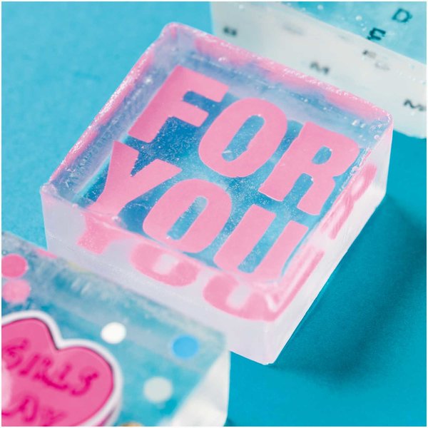 Made by Me soap mold square 18x18x3.5cm 6 pieces