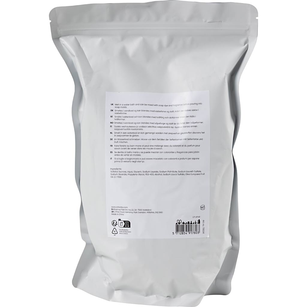 Olive Oil Soap Base Granules 1000g