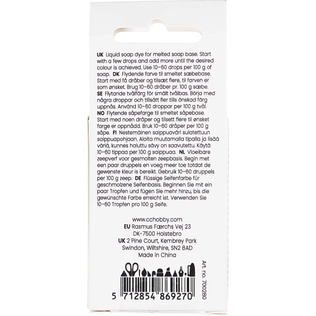 Soap Dye Yellow 10ml