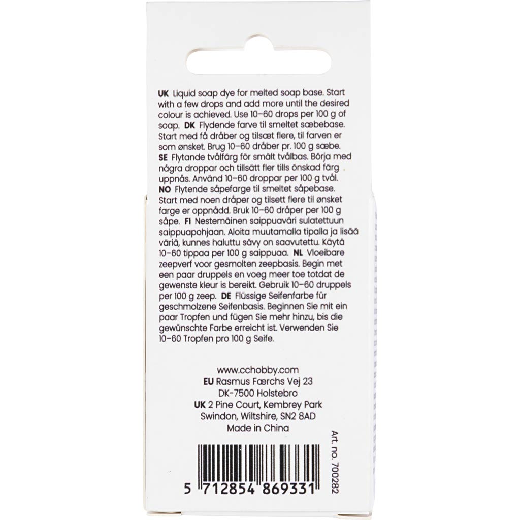 Soap Dye Pink 10ml