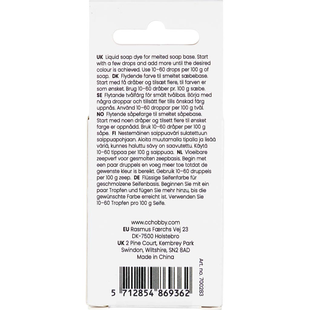 Soap Dye Red 10ml