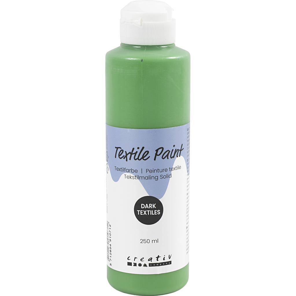 Textile Paint Opaque Brilliant Green 250ml