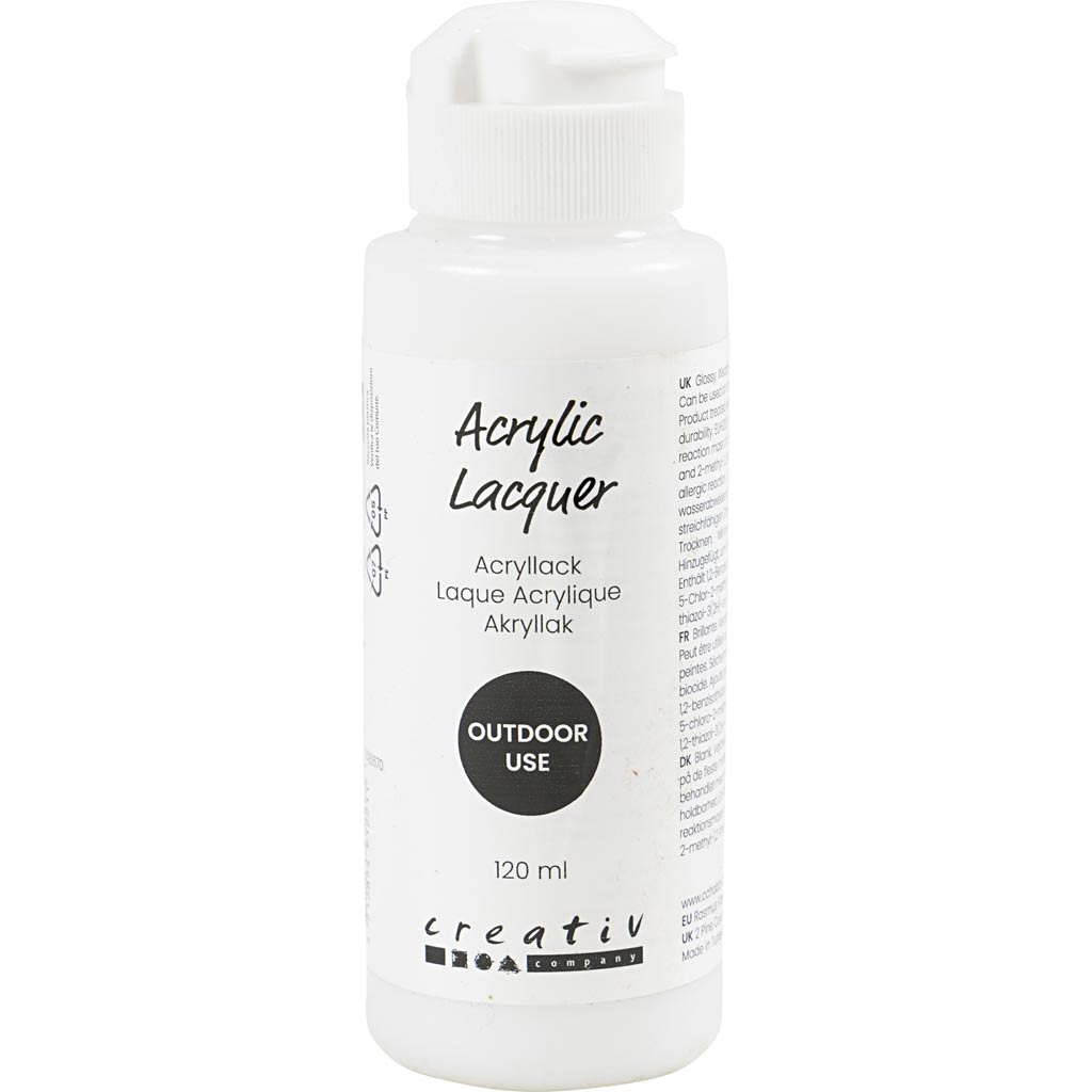 Acrylic Lacquer Glossy Water-Repellent 120ml