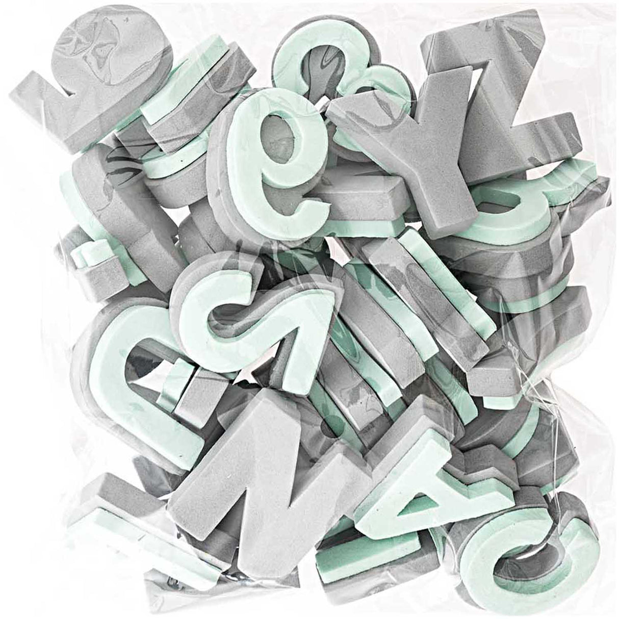 Rico Design Foam Rubber Stamp Set Alphabet