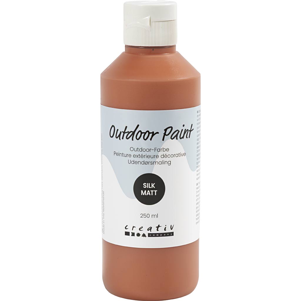 Outdoor Paint Silky Matte Opaque Antique Red 250ml