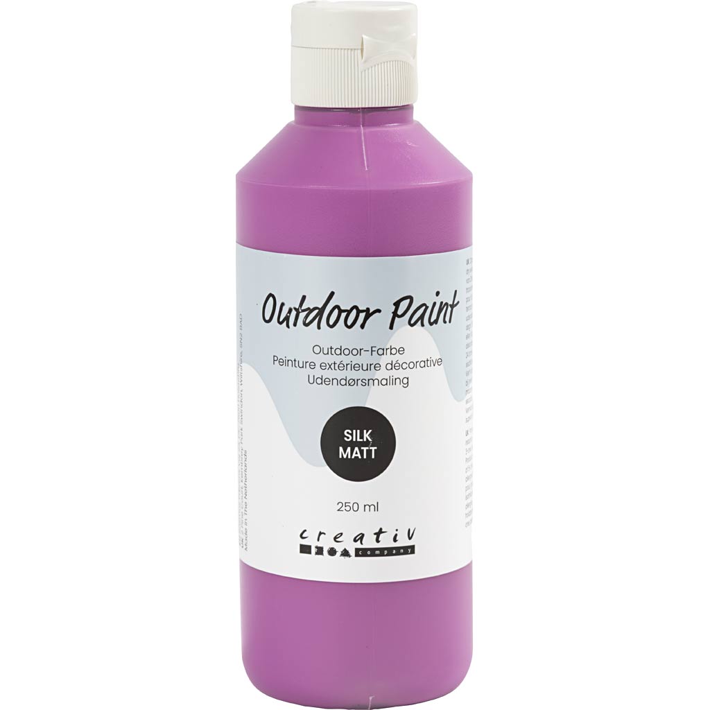 Outdoor Paint Silky Matte Opaque Purple 250ml