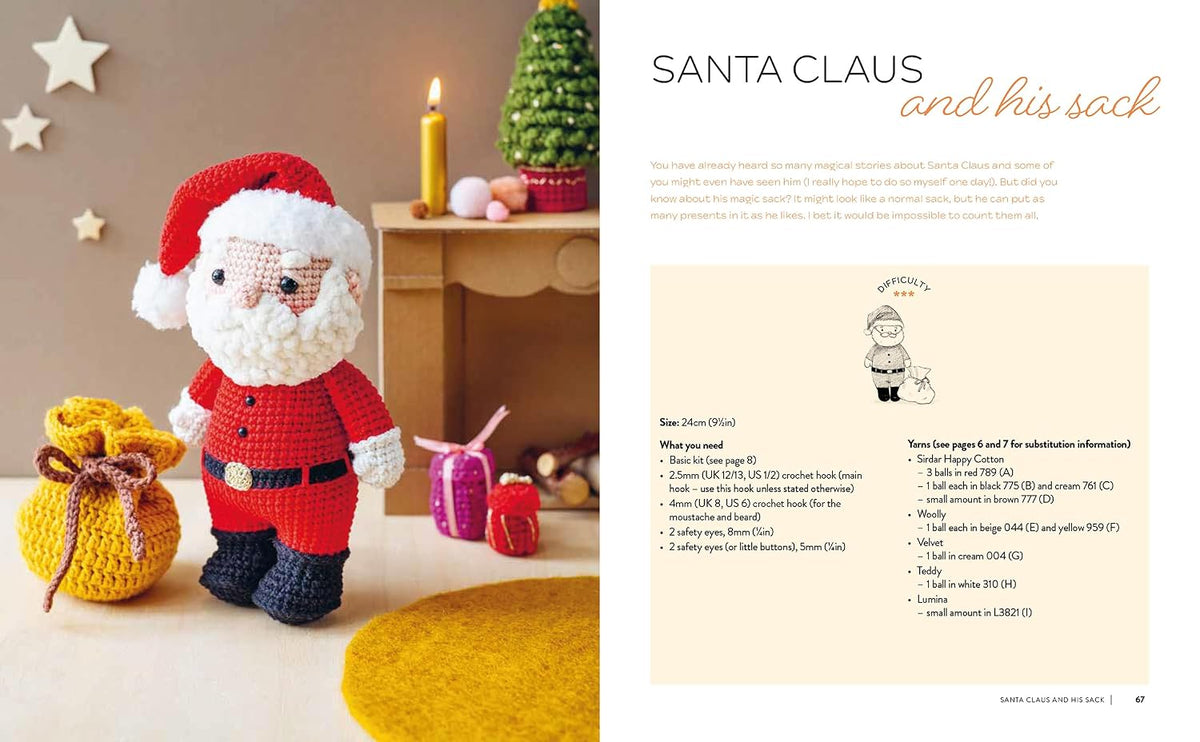 Adorable Amigurumi Christmas Book