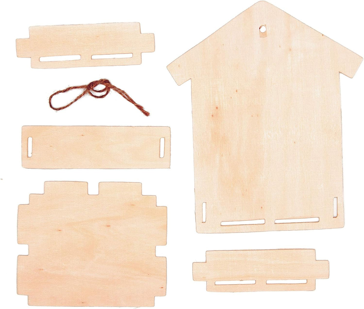 Wooden Bird Feeder Kits (Pack of 3)