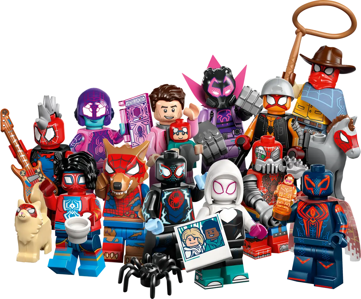 Lego Minifigure Spider-Man: Across the Spider-Verse