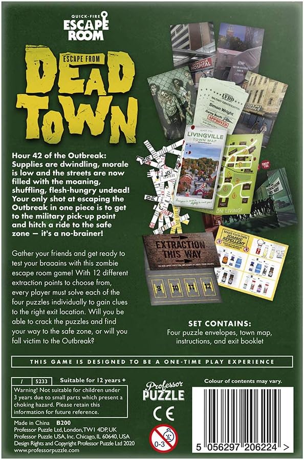 Professor Puzzle Escape from Dead Town | Art & Hobby