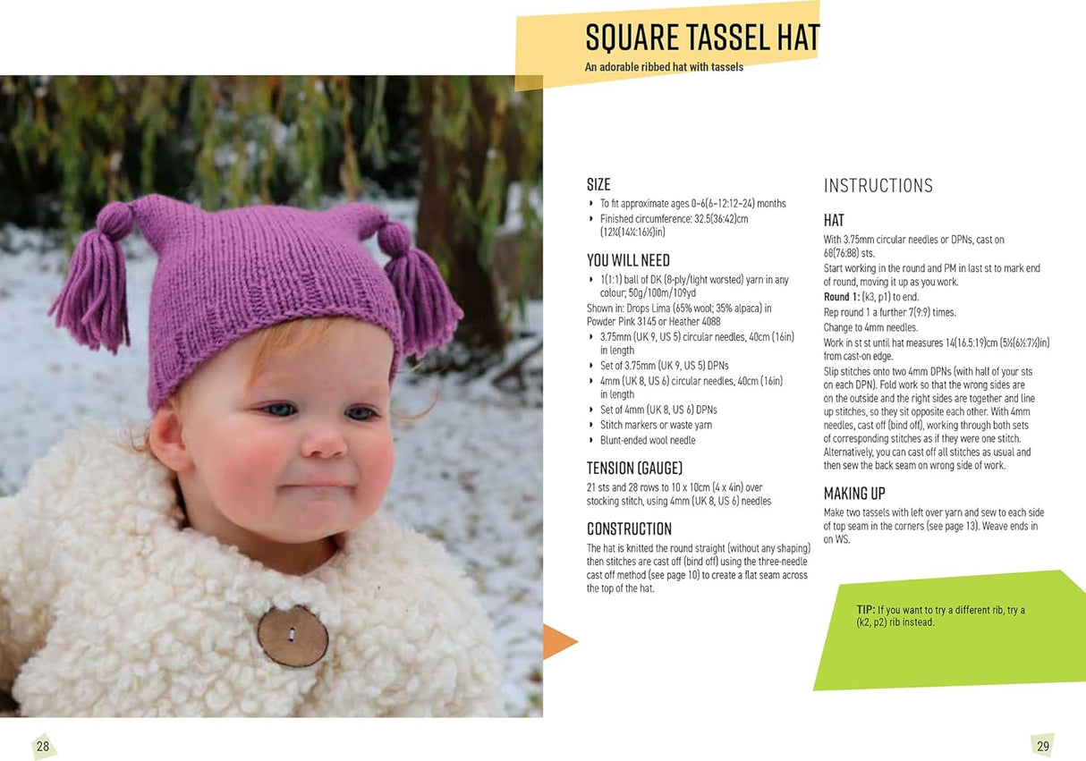 20 to Make: Knitted Baby Hats Book