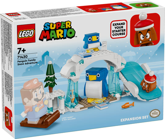 Lego Super Mario Penguin Family Snow Adventure Expansion Set