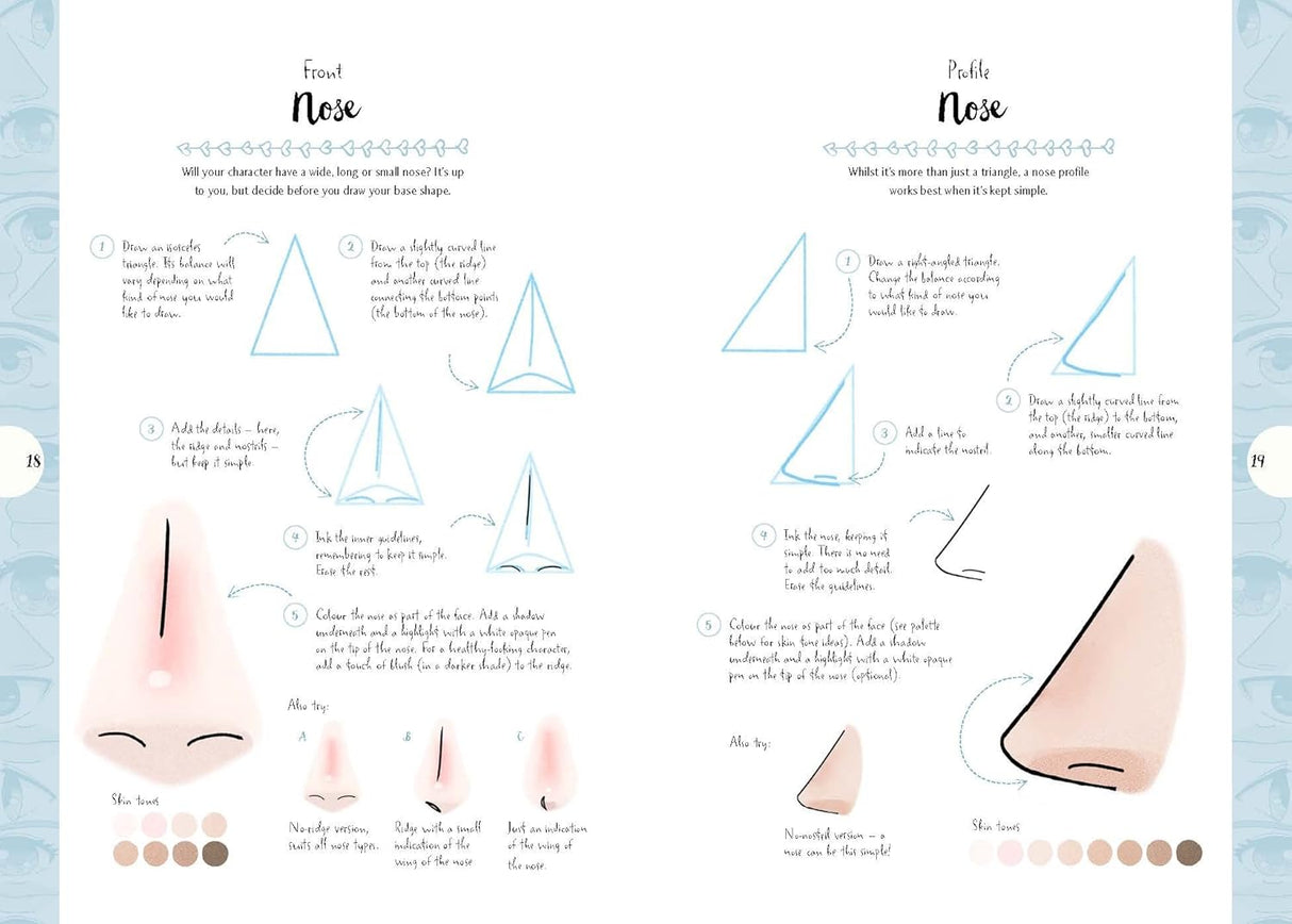 10 Step Drawing Book - Manga