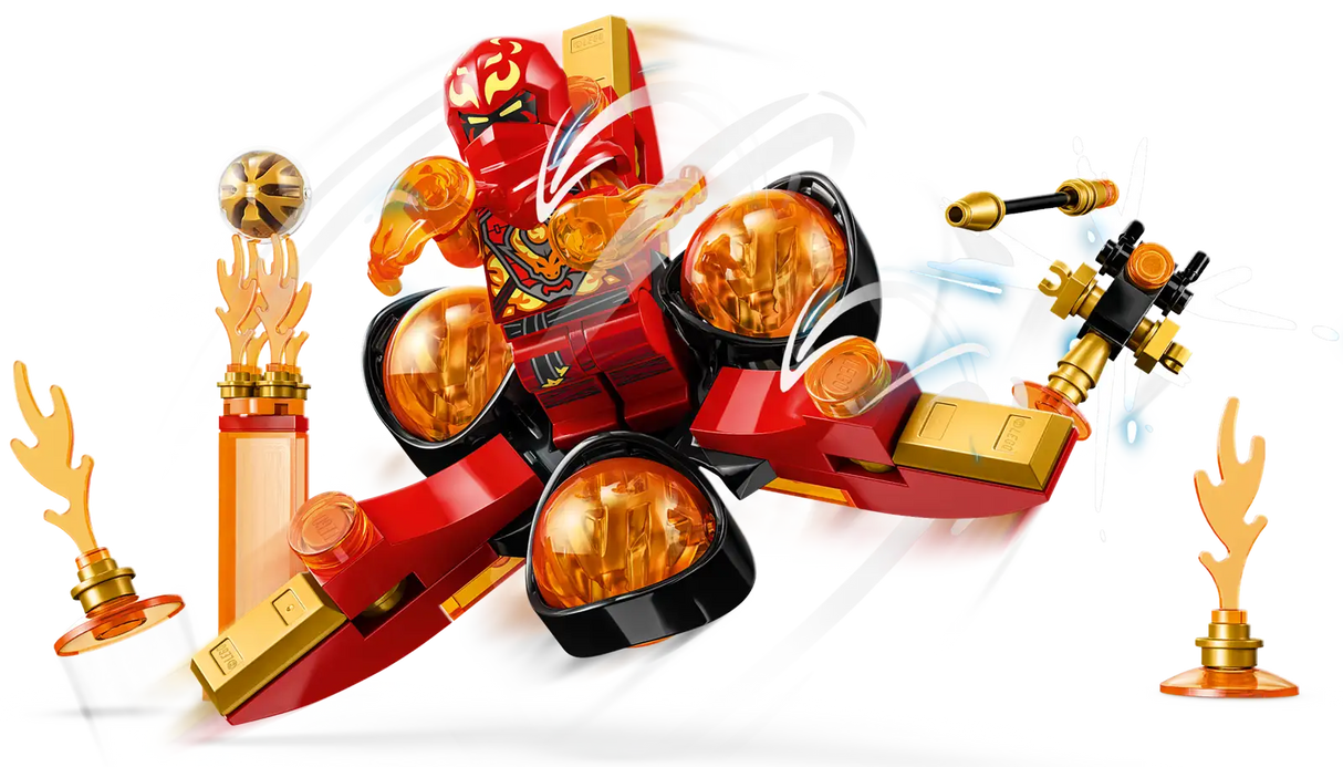 Lego Kais Dragon Power Spinjitzu Flip