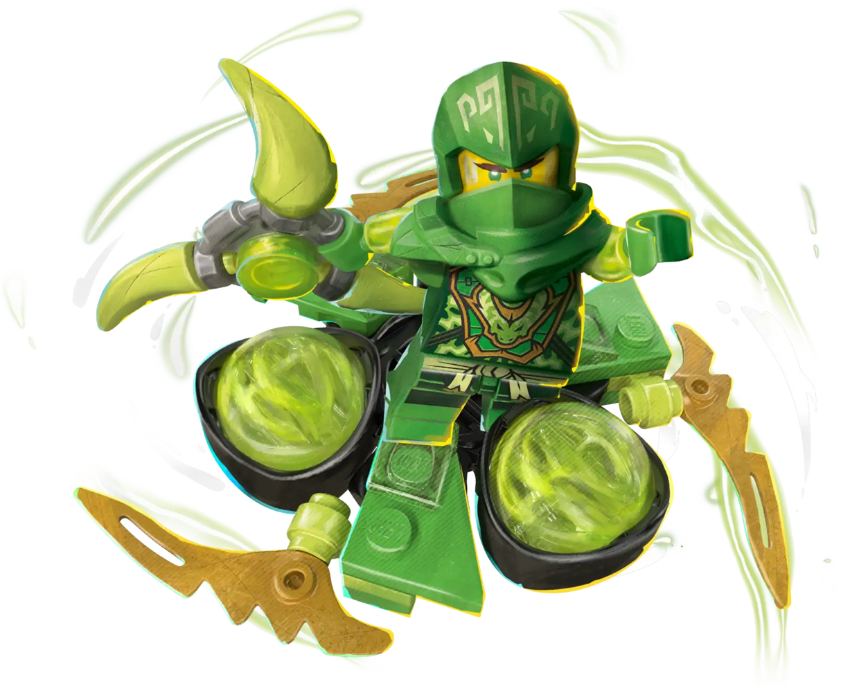 Lego Lloyds Dragon Power Spinjitzu Spin